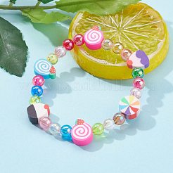 Stretch-Kinderarmbänder&nbsp;BJEW-JB06326-01