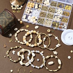 DIY-Sets zur Herstellung von Armbändern aus synthetischem Türkis&nbsp;DIY-FS0007-67