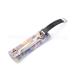 Barrette à cheveux en acétate de cellulose (résine)&nbsp;X-PHAR-F012-02F