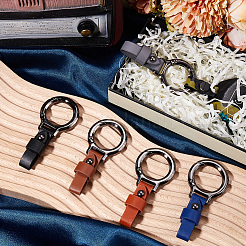 10 pz 5 colori decorazioni pendenti in pelle PU&nbsp;KEYC-SC0001-39B