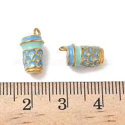 Pendentifs en acier inoxydable 304 émaillés&nbsp;STAS-I351-07G