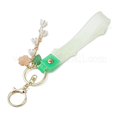 Llaveros de cuerda de pvc de flores&nbsp;KEYC-JKC00968