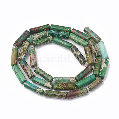 Synthetische imperiale Jaspisperlenstränge&nbsp;G-S322-002F-1