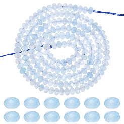 1 Strang natürliche Aquamarinperlenstränge&nbsp;G-PA0002-06