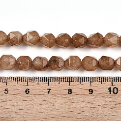 Chapelets de perles en jade blanc naturel teinté&nbsp;G-T139-8mm-46Q