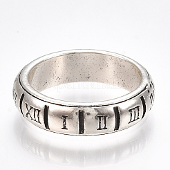 Legieren Breitbandringe&nbsp;RJEW-T006-10