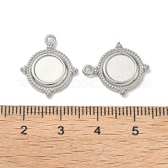 Cabochon-Fassungen für Anhänger aus Edelstahl 304&nbsp;STAS-I367-04P