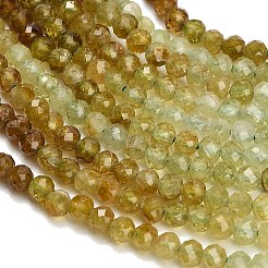 Naturelles grenat vert brins de perles&nbsp;GG-CBA77FB-B11-3mm