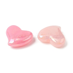 Perline acriliche opache con placcatura uv&nbsp;OACR-G058-16E