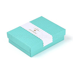12 boîte à bijoux en carton bicolore&nbsp;CBOX-N015-05A