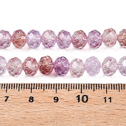 Chapelets de perles en verre transparente  &nbsp;GLAA-T023-6mm-A03