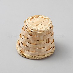 Mini cestino di bambù&nbsp;AJEW-WH20070-325