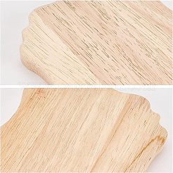 Présentoir de base en bois polygone&nbsp;WOOD-WH0023-35