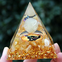 Générateurs d'énergie de résine de pyramide d'orgonite&nbsp;PW-WG60468-01