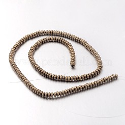 Electroplate non magnetici ematite sintetico fili di perline&nbsp;G-F300-48A
