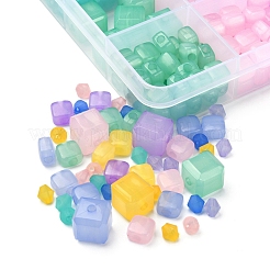 Perline acriliche di gelatina imitazione stile 705pcs 15&nbsp;MACR-YW0001-78