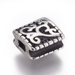 Charms scorrevoli in acciaio inox 304&nbsp;STAS-F212-074AS