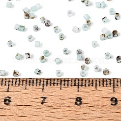 Sprühlackierte Picasso-Zylinderförmig-Glasperlen&nbsp;GLAA-T028-12A-08