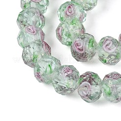 Handgefertigte leuchtende Bunte Malerei Perlenstränge&nbsp;LAMP-N037-01F