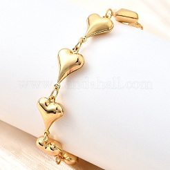 304 Edelstahl-Gliederarmbänder für Damen&nbsp;BJEW-P354-01B-G