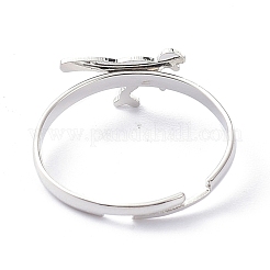 Einstellbare Ringe aus Legierung&nbsp;RJEW-D001-05P