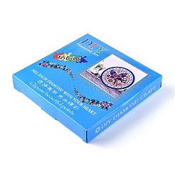 Kits de peinture au diamant bricolage 5d pour l'horlogerie&nbsp;DIY-F054-09