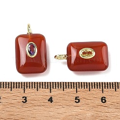 Natürlichen Karneol Anhänger&nbsp;G-H322-02G-06