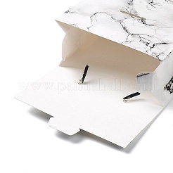 Rechteckige geschenkboxen aus papier mit griffseil&nbsp;LS-CON-B010-03D