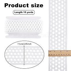 10 Yards breites elastisches Polyesterband mit Hohlsaum&nbsp;DIY-FG0006-44A