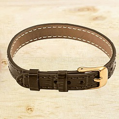 1 Stück strukturierte Lederarmbandriemen&nbsp;AJEW-CL0001-01A