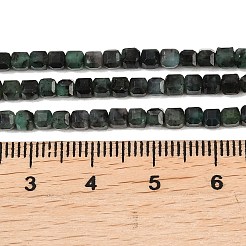 Natürliche Smaragdperlenstränge&nbsp;G-B175-C05-3x3mm