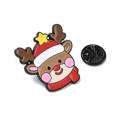 Épingles en émail de Noël&nbsp;JEWB-I050-01EB-04