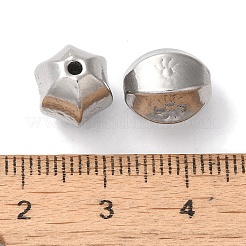 Perline in acciaio inossidabile 304 anti-ossidazione&nbsp;STAS-I305-130P