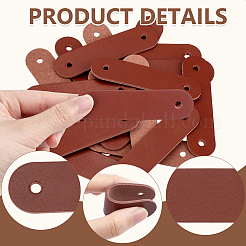 20 pieza de hebillas de cuero PU&nbsp;DIY-CY0003-87B