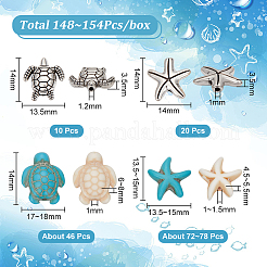 Kit fai da te per la creazione di gioielli con perline a tema oceano&nbsp;DIY-NB0009-61