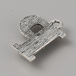 Legierung mit harzimitierten synthetischen Türkisanhängern&nbsp;FIND-TAC0017-37P