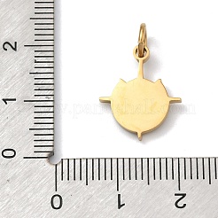 304 Edelstahl-Emaille-Anhänger&nbsp;STAS-Z189-08G