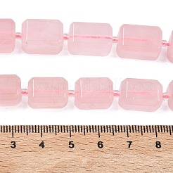 Natürlichen Rosenquarz Perlen Stränge&nbsp;G-C270-G01