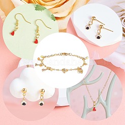 10 pièces pendentifs en laiton émaillé&nbsp;KK-SZ0005-63