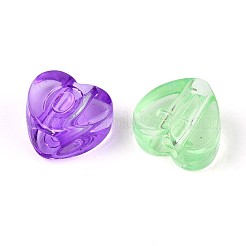 650-700g 6 Farben transparente Acrylperlen&nbsp;OACR-T029-85M