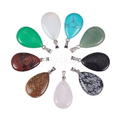 Gota colgantes de piedras preciosas&nbsp;G-PH0026-08