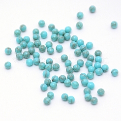 Perles rondes en résine&nbsp;MRMJ-WH0068-34B-01
