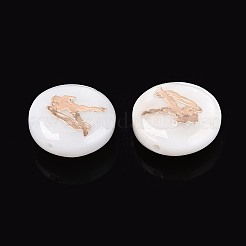 Perles de coquillages naturels d'eau douce&nbsp;SHEL-N037-02K-G