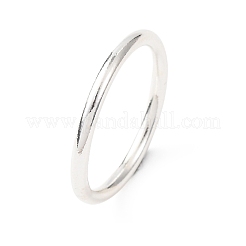Anillos de dedo de 990 plata esterlina&nbsp;RJEW-Z128-01S-02