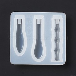 Silikonformen für Tropfen und Bambusstäbchen&nbsp;DIY-C055-04