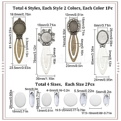 DIY-Set zum Basteln von leeren Kuppel-Lesezeichen&nbsp;DIY-SC0022-95