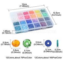 Kit per la ricerca di gioielli con perline fai da te&nbsp;DIY-YW0007-08