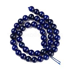 Natürliche Lapislazuli runde Perlen Stränge&nbsp;G-I181-10-4mm
