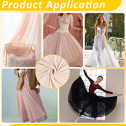 Polyester-Stretchgewebe&nbsp;DIY-WH0110-05D