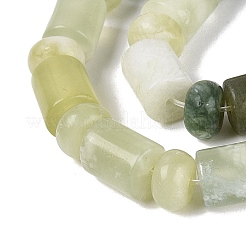Natur Xiuyan Jade Perlen Stränge&nbsp;G-Q616-09E-02